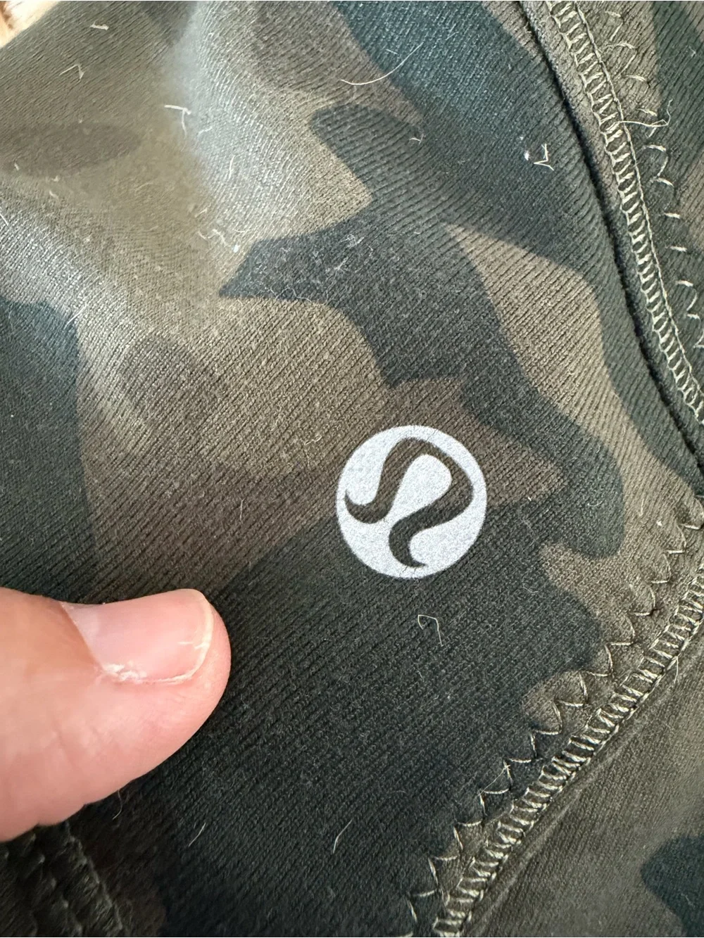 Define Jacket Camouflage Zip-Front - Olive Size 6